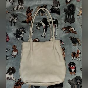 Hammitt Elegant Cream Tote Bag